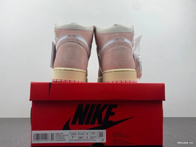 Rep TB Washed Air 1 Retro Jordan (Women's) High OG Pink FD2596-600 0719